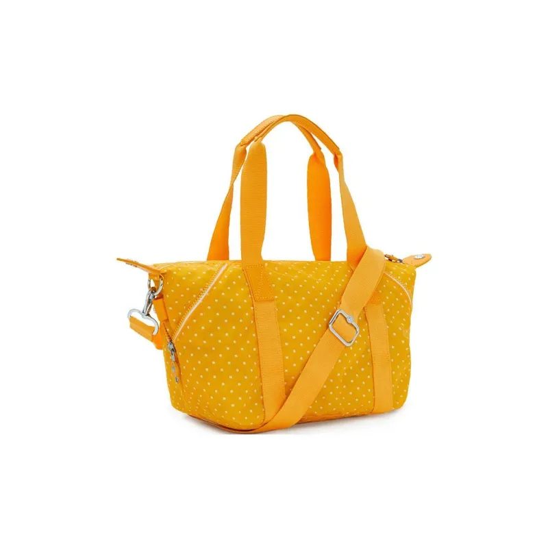 Kipling Fabric Shoulder Bag, Crossbody Bag, Handbag Mini Unisex Soft Point Yellow-1