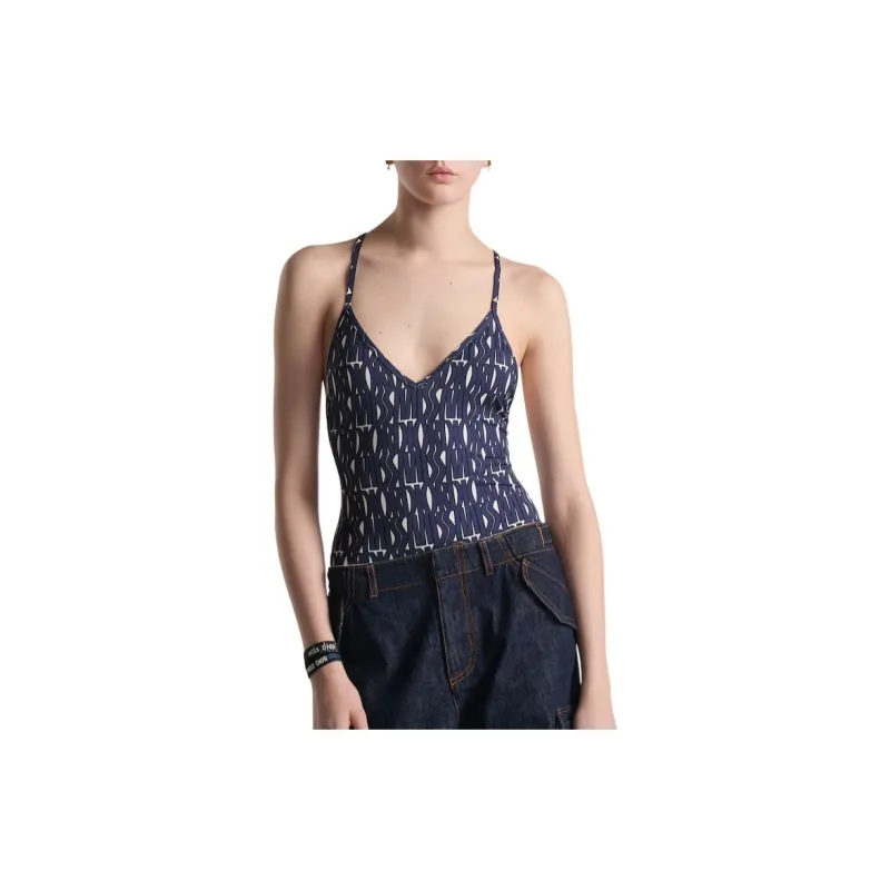 DIOR One piece Swimsuit Women's Marine Blue-1