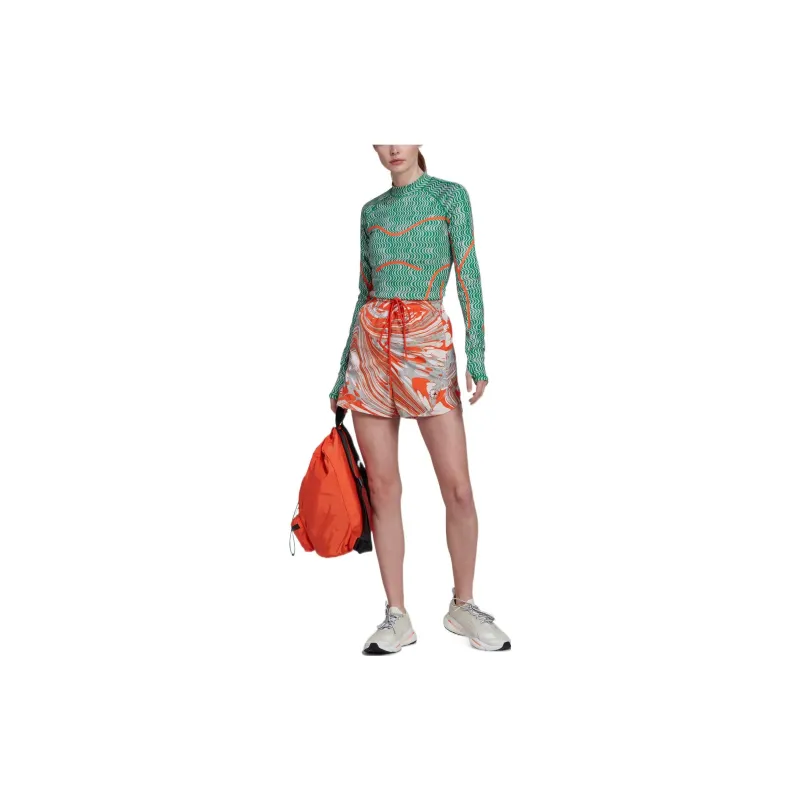 Adidas Casual Shorts Women's Orange-1