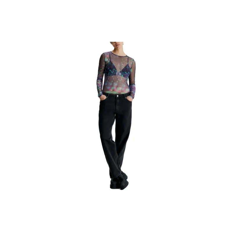 CALVIN KLEIN T-Shirt Women's Surreal Landscape Europe Version-1
