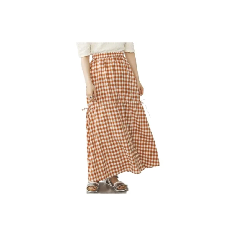 Beams Casual Long Skirts Women's Multicolor-2