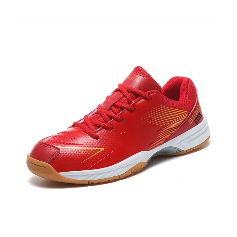 ATAY Cushioned Slip-Resistant Abrasion-Resistant Breathable Low-Top Badminton Shoes Unisex-11