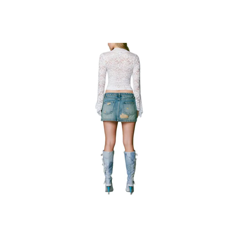 I.AM.GIA T Shirt Women's WHITE/White-2