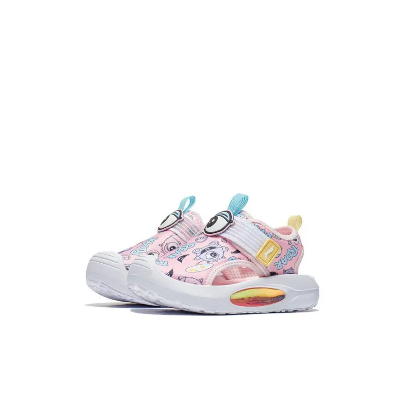 LINING YOUNG Magic Beans Lightweight And Wear-resistant Children's Sandals Pink Blue Kids'-2