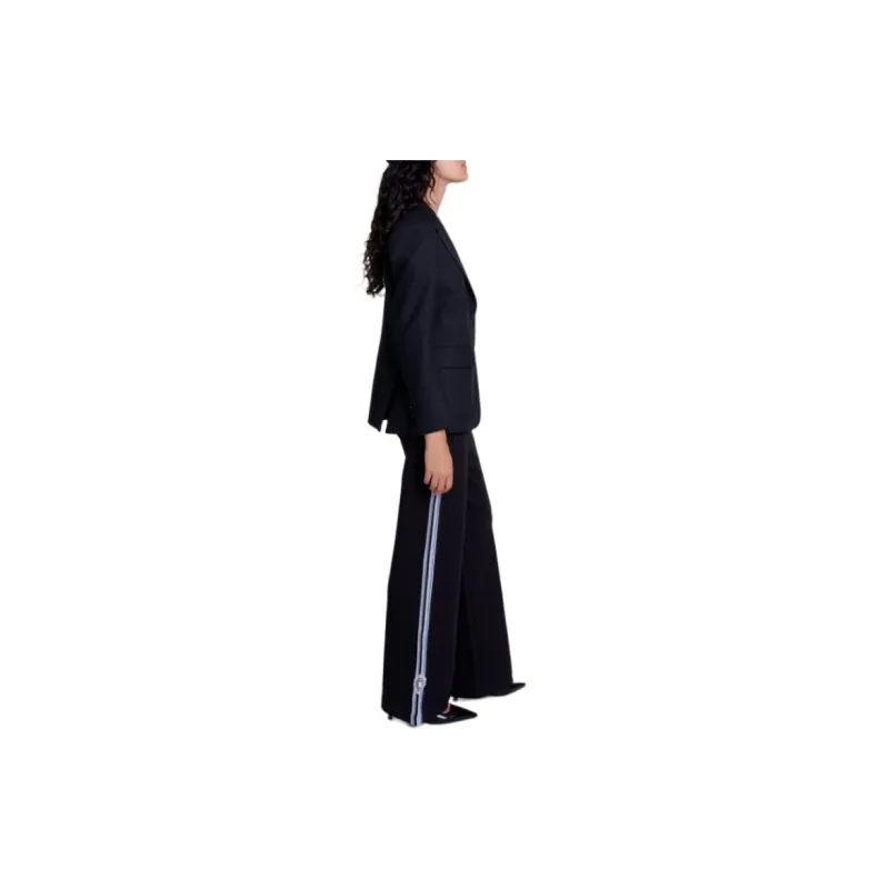 Maje Logo embroidered Blazer-3
