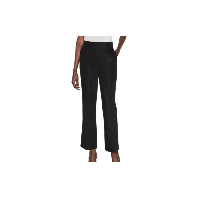 GUCCI Logo Embroidered Bootcut Leg Trousers-1