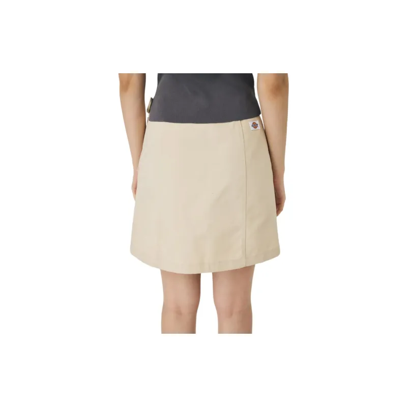 Moussy X Dickies MOUSSY Collaboration Casual Short Skirts Women's Khaki-1