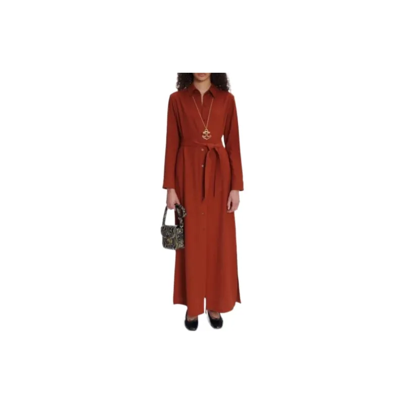 A.P.C Gwyneth Belted Shirtdress-2