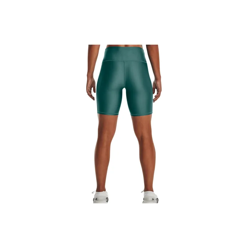 Under Armour HeatGear Yoga Shorts Women's Green-4