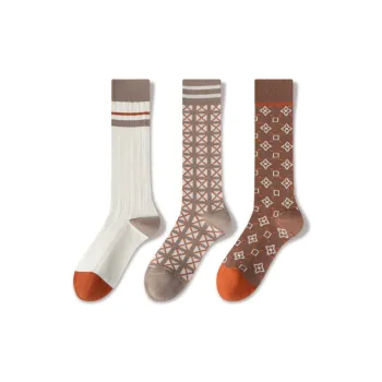 JIAZINI Knee-High Socks Women's Combo Set