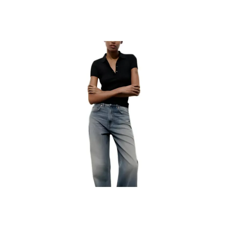 ZARA T-Shirts Women's Black-3
