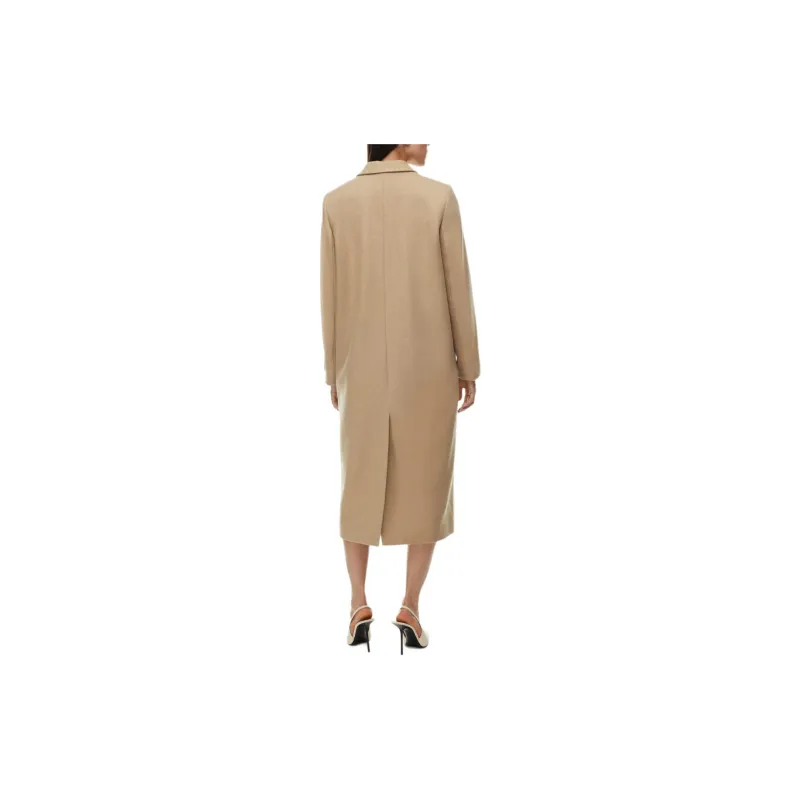 ARITZIA Babaton Estate Coat Coats Women's Heather Light Taupe/Heather Light Taupe-3