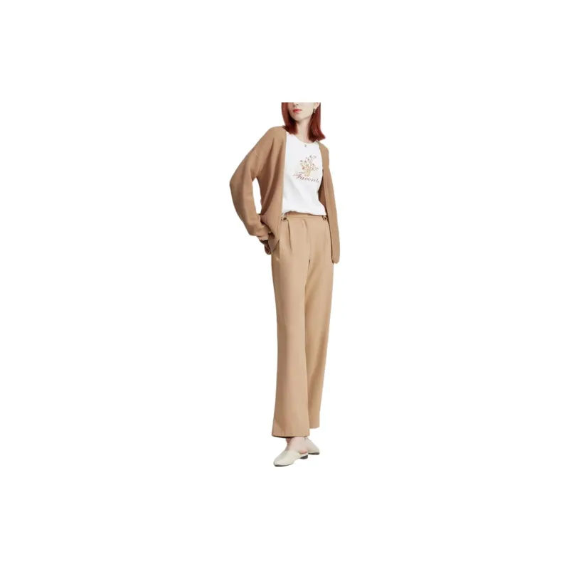 FINITY FW23 Knitwear Women's Khaki-4