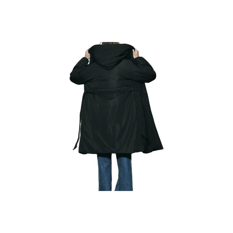 ZARA Puffer Jacket Women's Black-3