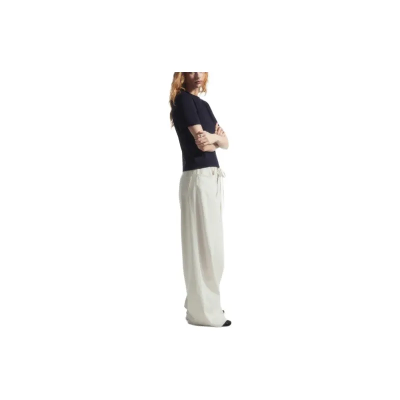 COS T-Shirt Women's Deep Navy Blue-3