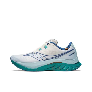 Saucony Low Top Running Shoes Men's Beige Blue