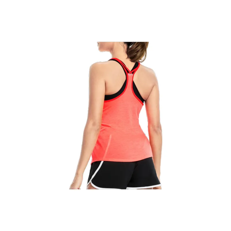 Under Armour Tank Tops Women's Orange Red-2
