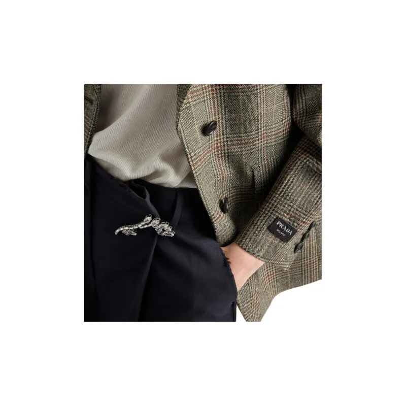 PRADA Old Wash Gabardine Pants-5