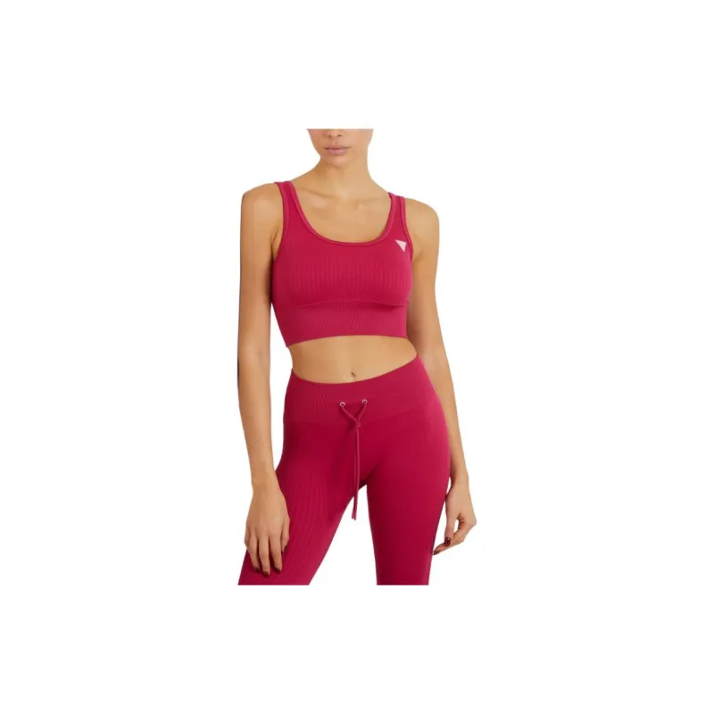 GUESS Tank Tops Women's Pink-1