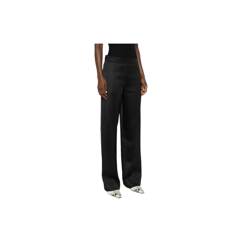 JIL SANDER Twill Trousers-3