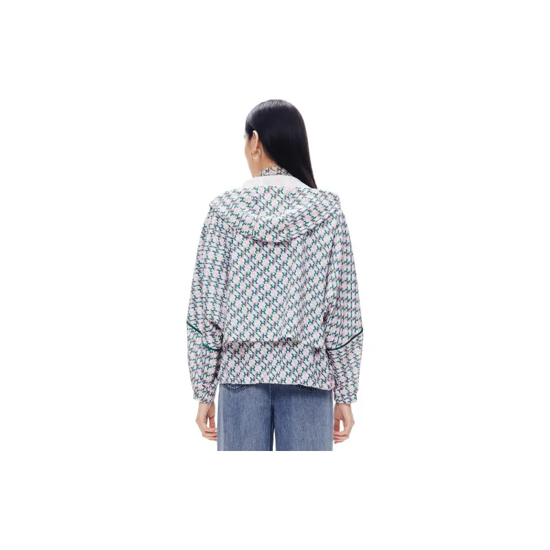 XII BASKET Jackets Women's White-2