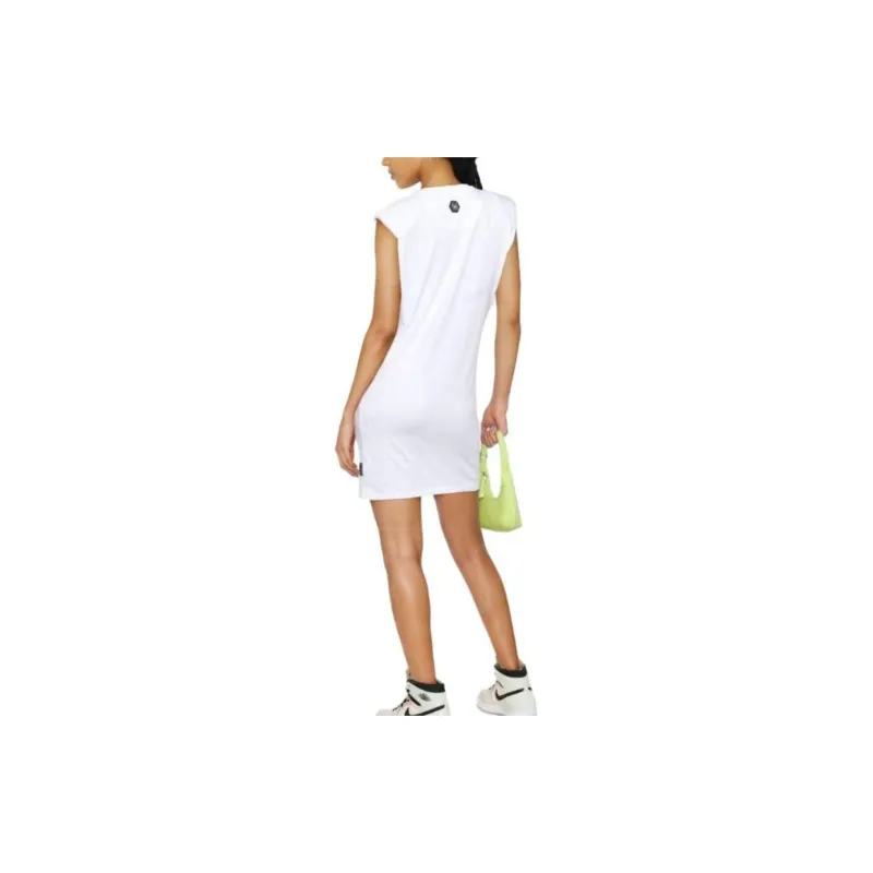 PHILIPP PLEIN Crystal embellished T shirt Dress-2