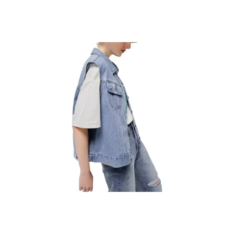 Lee Vests Women's Light Blue-4
