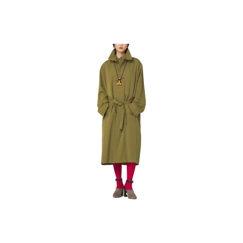 Lemaire Belted Wool Coat-1