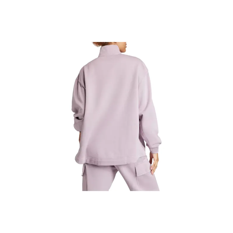 Adidas Free Shipping With AdiClub All Szn Fleece Quarter-Zip Sweatshirt-2