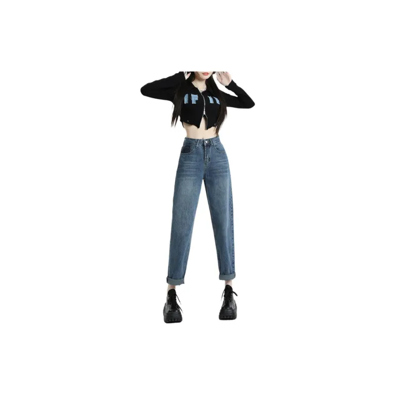 Weixi Jeans Women's Vintage Blue-5