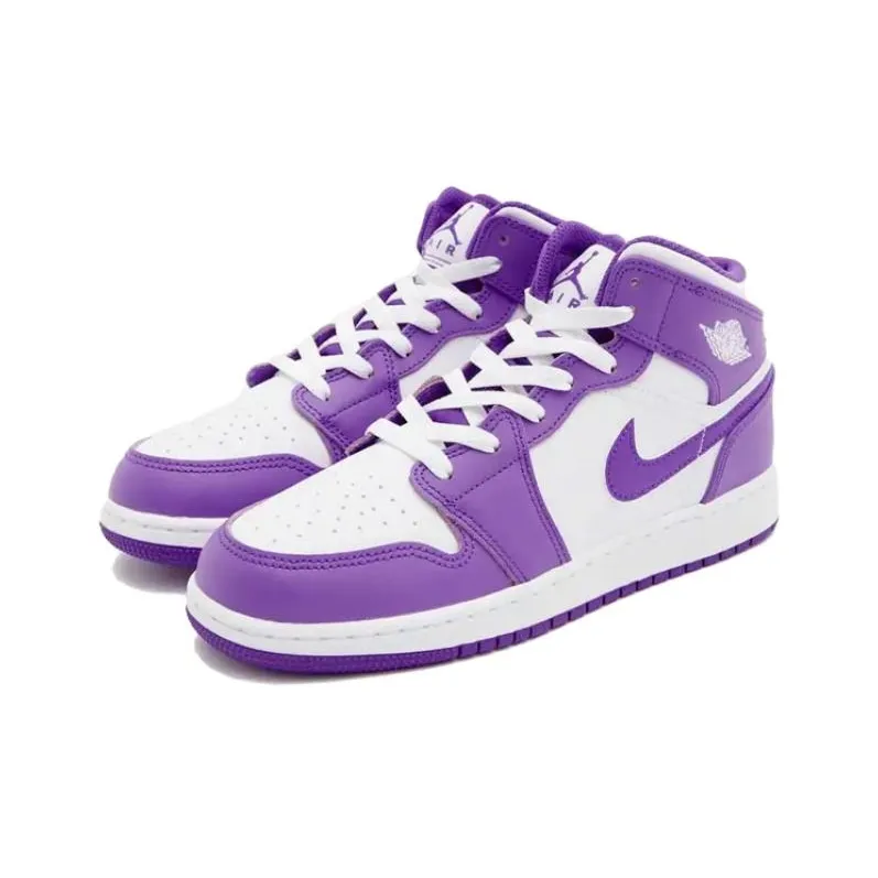 Jordan 1 Mid Purple Venom GS-2