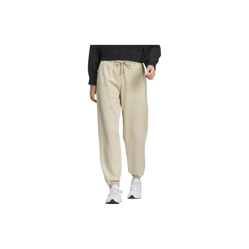 Adidas Adidas Sportwear Knitted Sports Pants Women's Beige-1