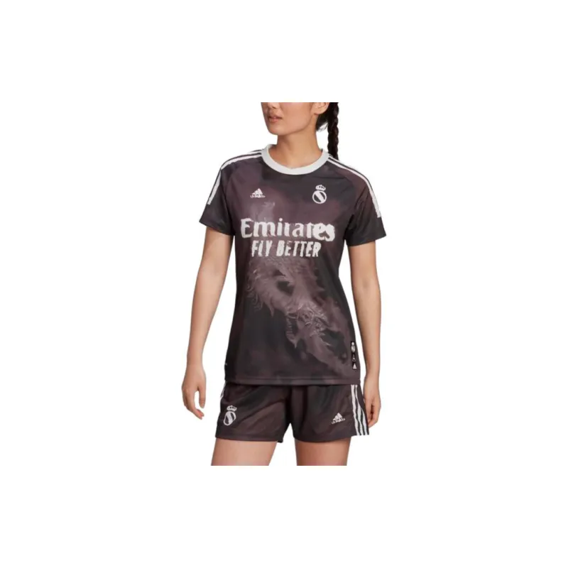 Adidas Real Madrid Human Race Women'ss Jersey Black/White-1