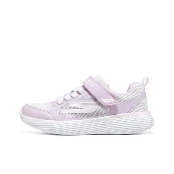 Skechers Go Run 400 V2 Abrasion Resistant Breathable Low Top Kids' Running Shoes White Purple Teenagers