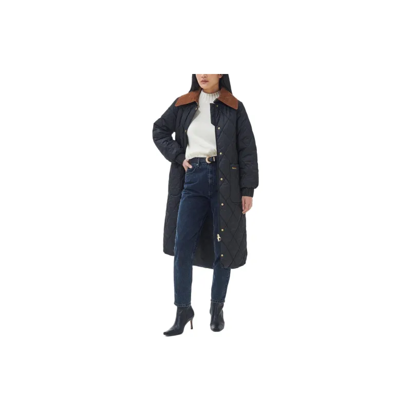 BARBOUR Marsett Quilted Jacket Jackets Coats Women's Black-2
