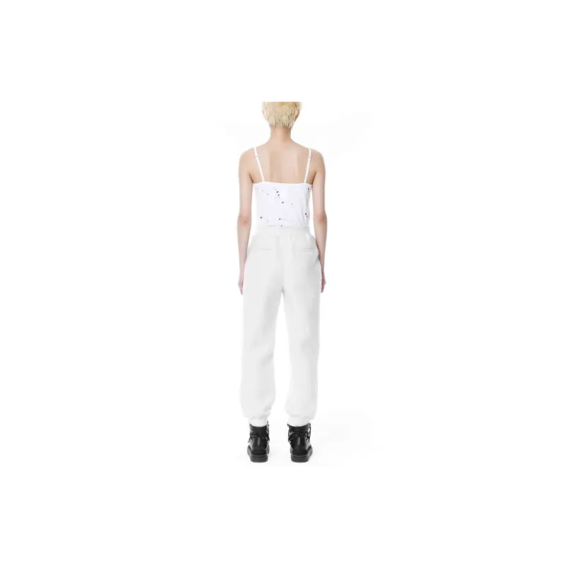 WE11DONE Sports Pants Women's White-2
