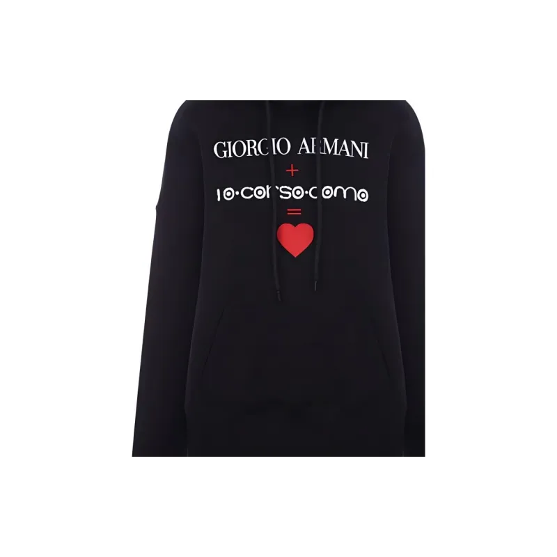 GIORGIO ARMANI X 10 Corso Como Cotton Hoodie-4
