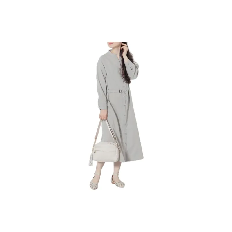 Beams Long Sleeved Dress Women's-3