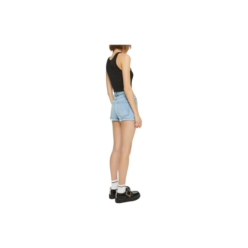 MOTHER Denim Shorts Women's Light Blue-1