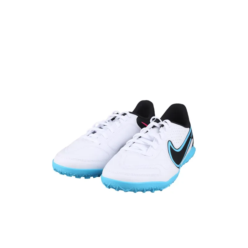 Nike Slip Resistant Shock Absorbers With Abrasion Resistant Properties Low Top Kids' Soccer Shoes Blue White Kids'-2
