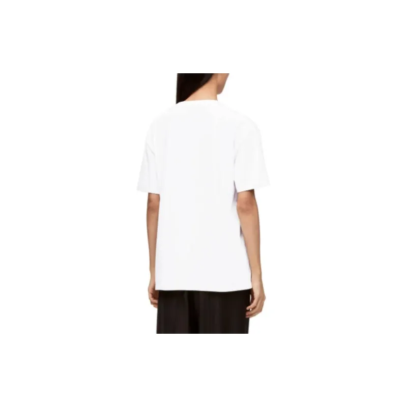 LOEWE Flower T Shirt 'White/Red'-3