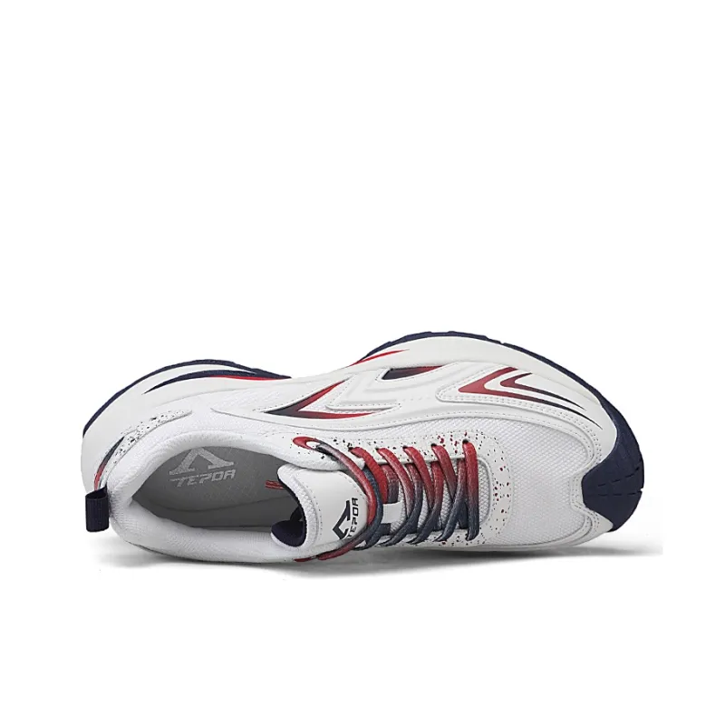 TEPOR Slip Resistant Breathable Low Top Training Running Shoes Unisex-1