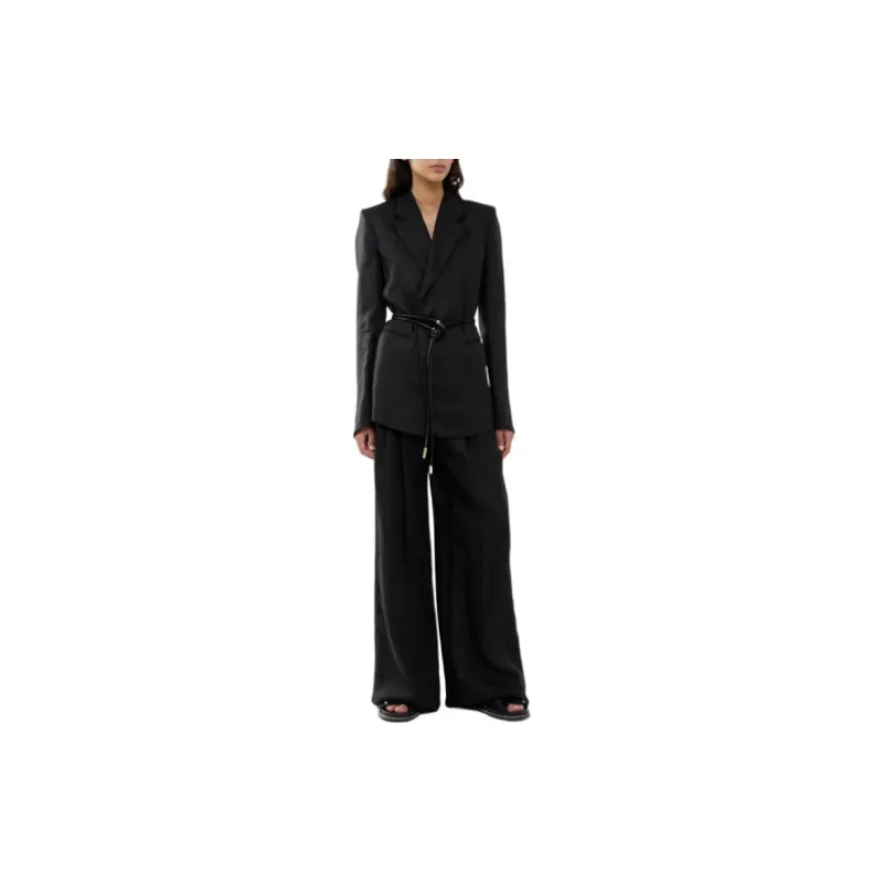 Chloé Pleated Wide-Leg Pants-3