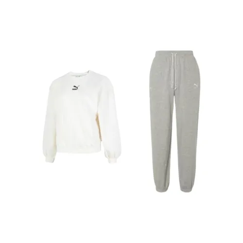 PUMA Women's Fashion Sweatshirt Set Women's