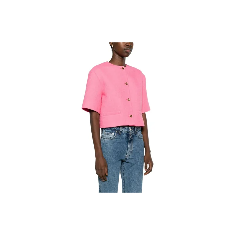 MOSCHINO SS24 Jackets Coats Women's Pink-2