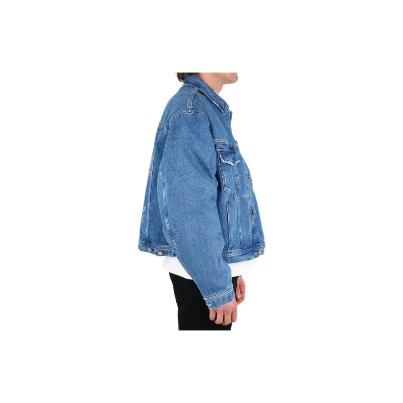 Golden Goose Denim Jacket Men's Blue-6