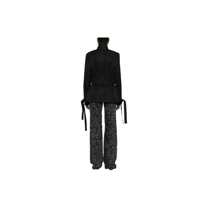 OFF-WHITE Belted High Jacket-2