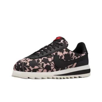 Liberty x Nike Cortez Anti Slip Wear Resistant Low Top Casual Shoes Unisex Black White