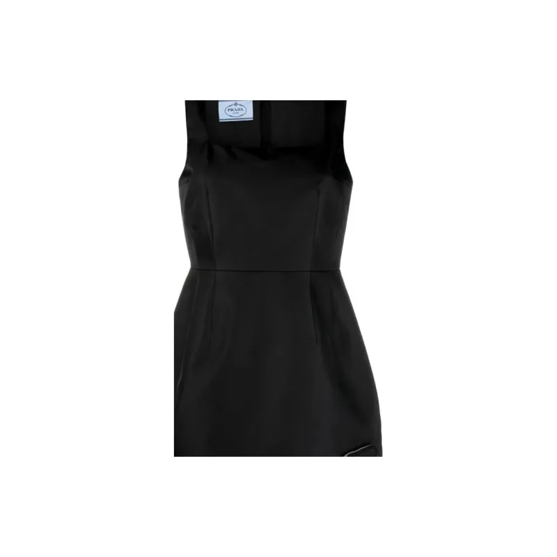 PRADA Re-Nylon Triangle-logo Minidress-4