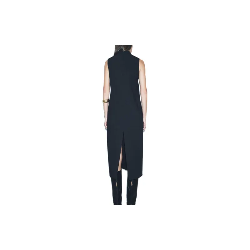 ZARA ZW Series Sleeveless Dress Women's Black-3